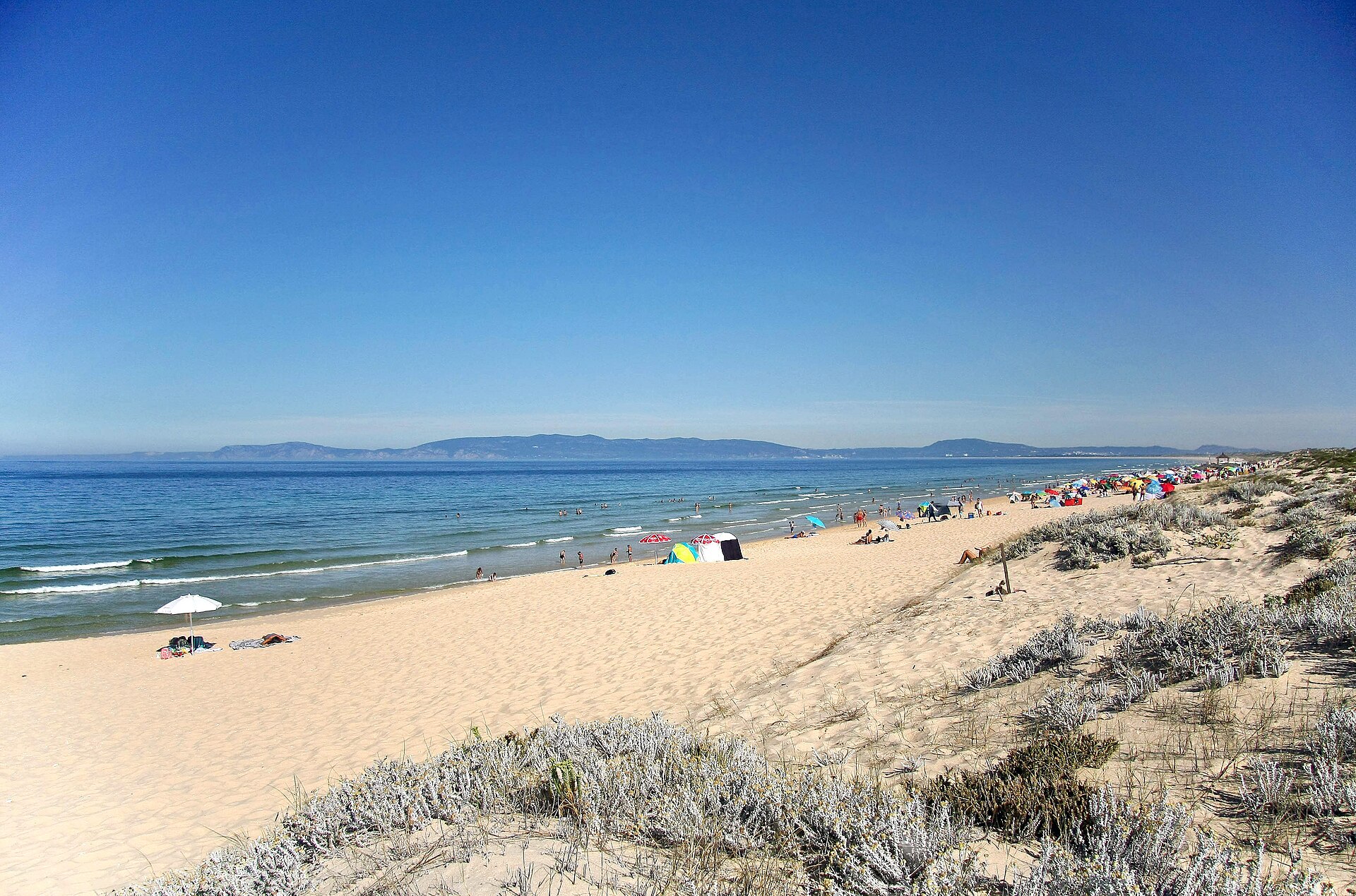Dunes and sand at Praia da Comporta